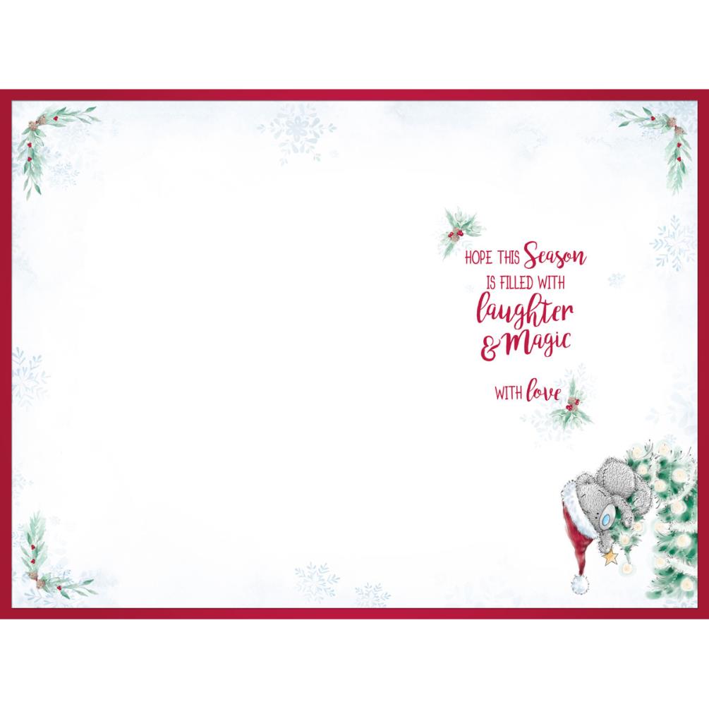 Special Family Me To You Bear Christmas Card Extra Image 1
